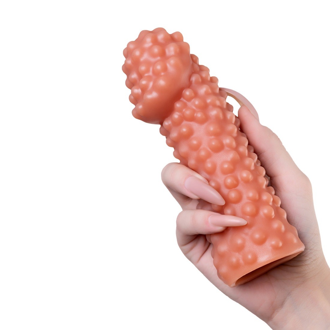 Насадка Kokos Penis Sleeve L с крупными пузырьками, телесная PS.005-L - KOKOS - Насадки на Член - Купить