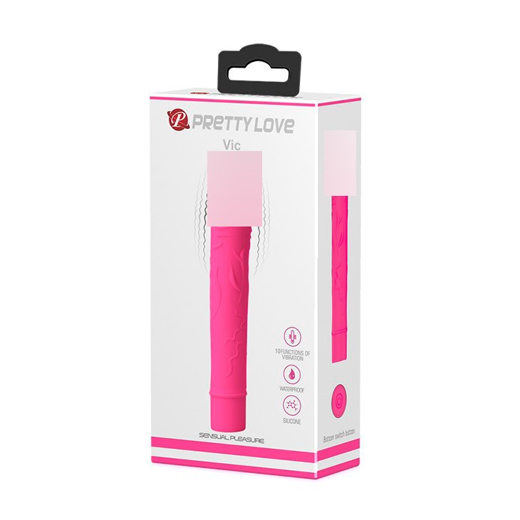 Вибромассажёр Vic Pink - секс-шоп Incognito Вибромассажёр Vic Pink (3)
