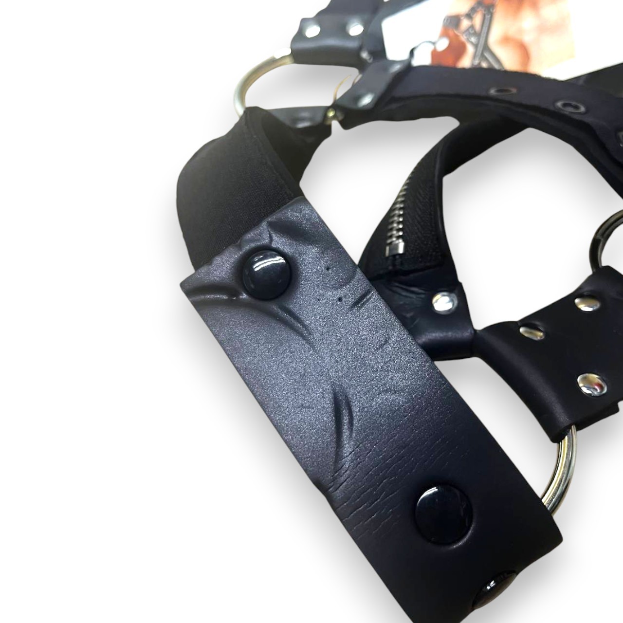 Уценка. ⚠️ Портупея мужская с молниями, S/M/L - секс-шоп Incognito Уценка. ⚠️ Портупея мужская с молниями, S/M/L (4)