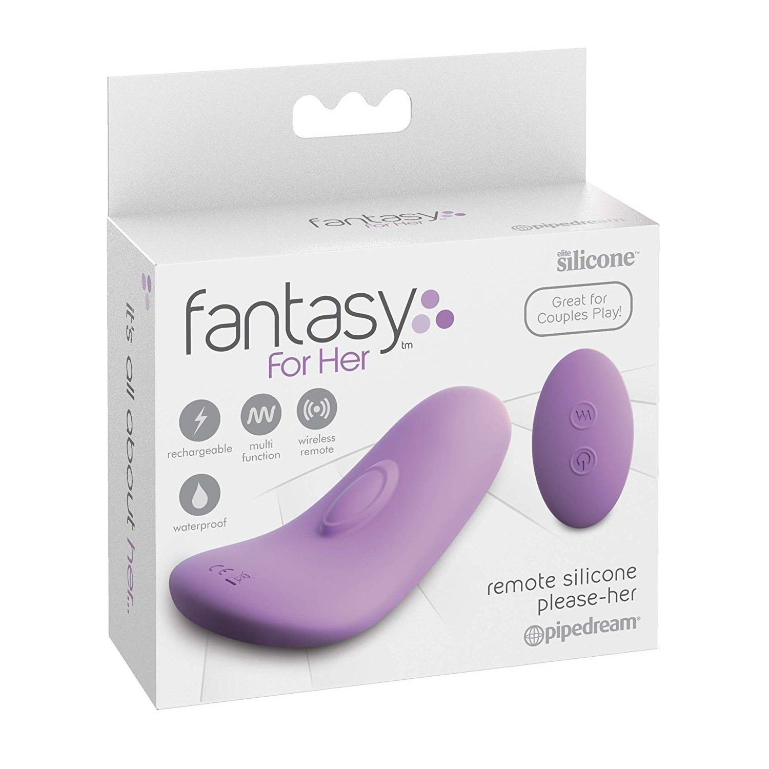 Уценка. Вибростимулятор с пультом Fantasy For Her - секс-шоп Incognito Уценка. Вибростимулятор с пультом Fantasy For Her (4)