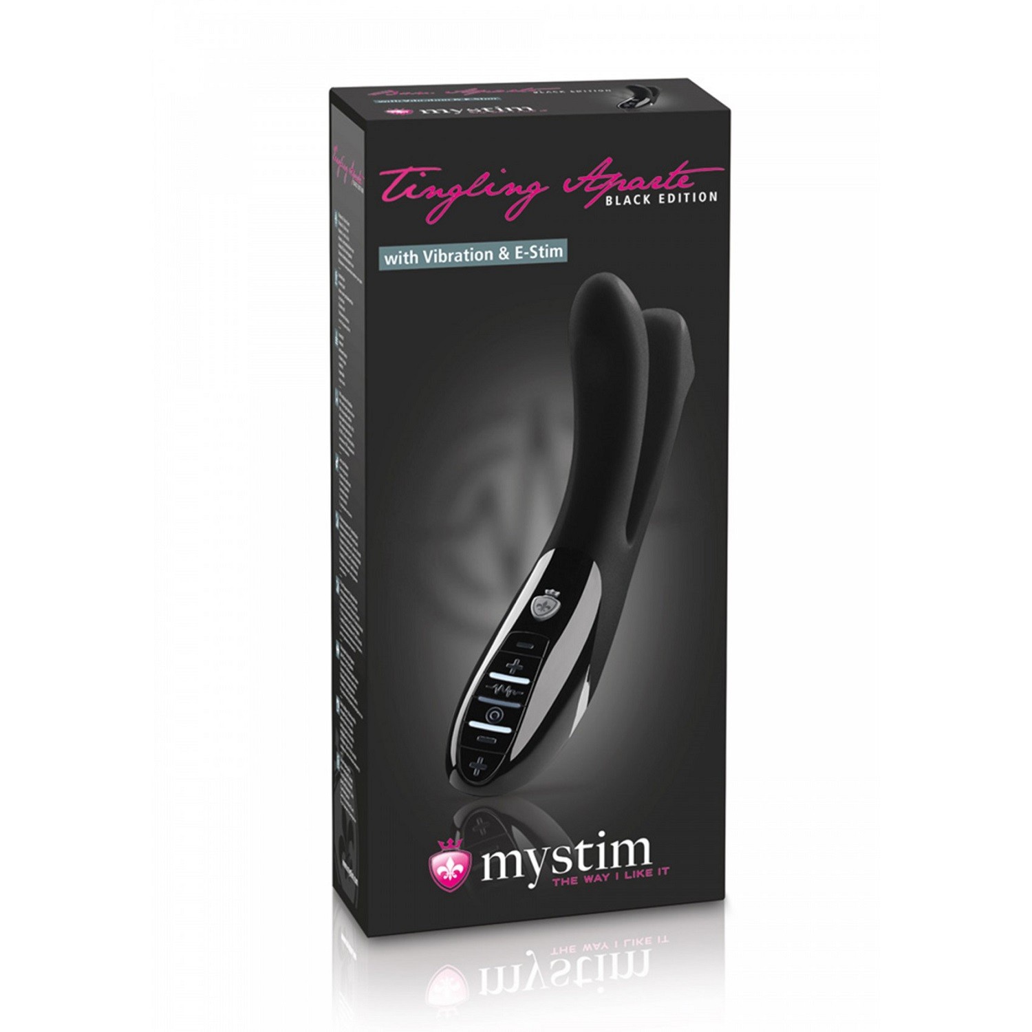 Двойной вибратор с электростимуляцией Tingling Apart eStim Vibrator  (MY46877) - купить в секс-шопе Incognito