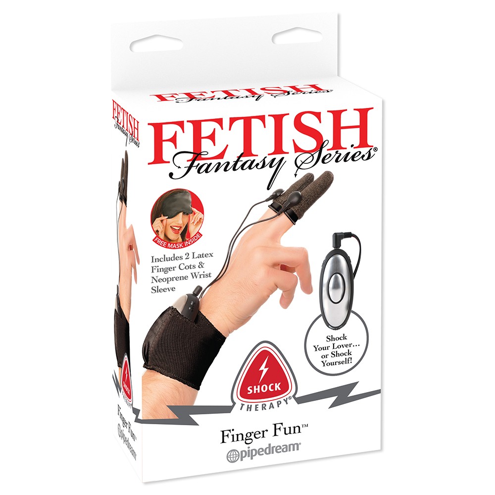 Насадки на пальцы для электростимуляции Finger Fun (3724-07 PD) - купить в  секс-шопе Incognito