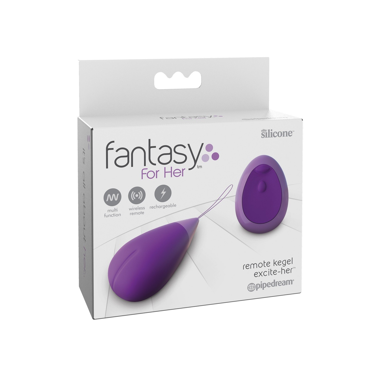 Виброяйцо Fantasy For Her Remote (4931-12 PD) - купить в секс-шопе Incognito