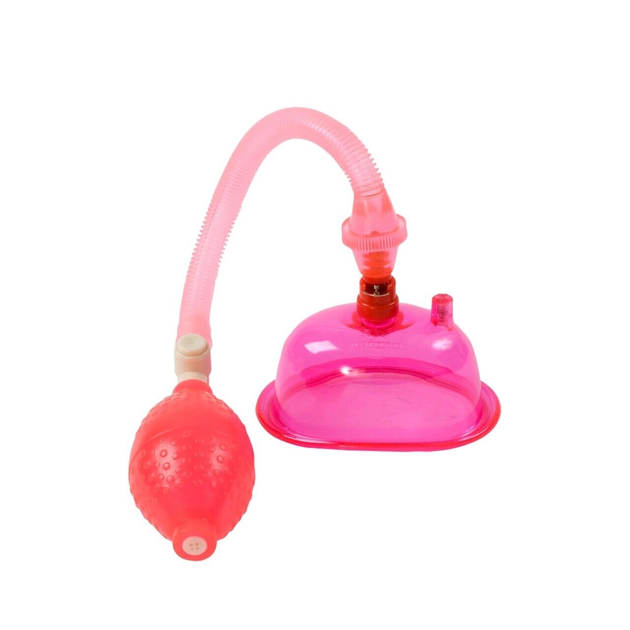 Вакуумная помпа с вибрацией FF Mini Pussy Pump Pink 323311PD