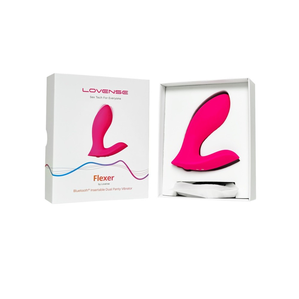 Вибратор Lovense Flexer (lE-25-pink) - купить в секс-шопе Incognito