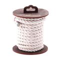 Хлопковая белая веревка для шибари, на катушке, 5 м 