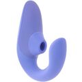 Вибратор для зоны G c бесконтактной стимуляцией клитора "Womanizer Blend", blue 