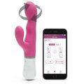 Вибромассажёр-кролик с ротацией Nora by Lovense, розовый 
