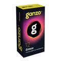 Презервативы анатомические с точками и кольцами Ganzo Extase, 12 шт 