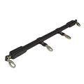 Распорка металлическая с карабинами, 50 см 