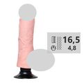 Вибромассажёр King Cock 8" Vibrating Cock with Balls 