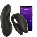 Вибромассажер для пар We-Vibe Chorus Pro черный с приложением и пультом 