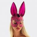 Маска «Зайка» с мягкими вставками розовый 