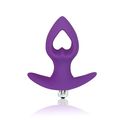 Анальная вибровтулка Sweet Toys Heart Violet 