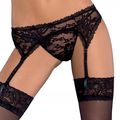Пояс для чулок и трусики "Catia", L/XL 