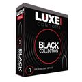 Презервативы чёрные Luxe Royal Black Collection, 3 шт 