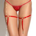 Гартеры "Garters 04 Red", S/M 