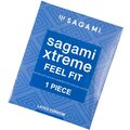 Презервативы Sagami Xtreme Feel Fit супероблегающие, 1 шт 