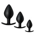Набор анальных пробок Levett, 3 шт 