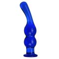 Стеклянный синий стимулятор 