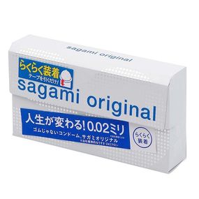Презервативы полиуретановые Sagami Quick 0.02, 6 шт 