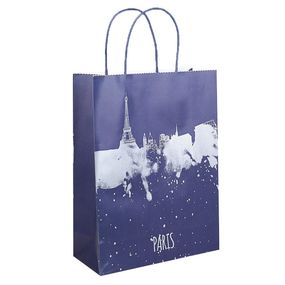 Пакет крафт «Париж», 26,5 х 11 х 35 см 