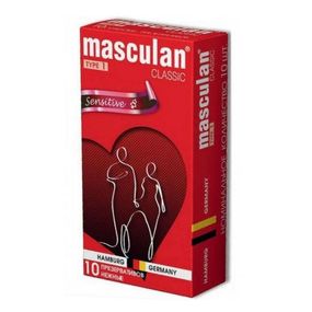 Презервативы классические Masculan 1 Classic, 10 шт 
