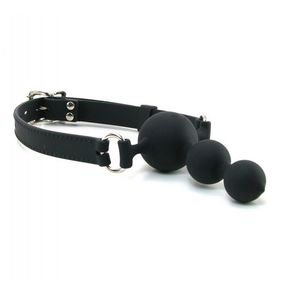 Кляп-страпон с креплением на голове 