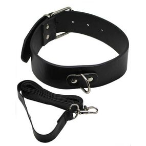 Ошейник с поводком 