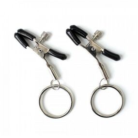 Зажимы на соски с кольцами 