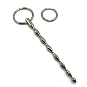 Рельефный уретральный катетер, металл, 8 мм 