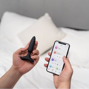 Анальная вибропробка с дистанционным управлением Lovense Hush 2, XS 