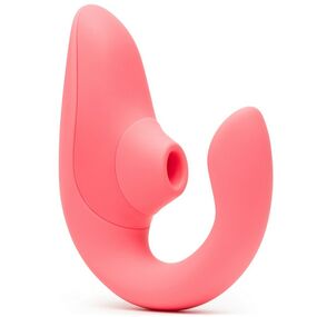 Вибратор для зоны G c бесконтактной стимуляцией клитора "Womanizer Blend", pink, Цвет: Розовый 