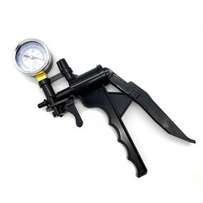 Ручной насос для вакуумной помпы с манометром 