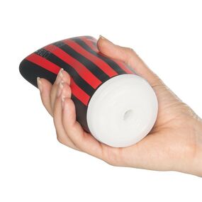 Мастурбатор Soft Case Cup Strong, Цвет: Чёрный/Красный 