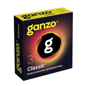 Презервативы классические Ganzo Classic, 3 шт 