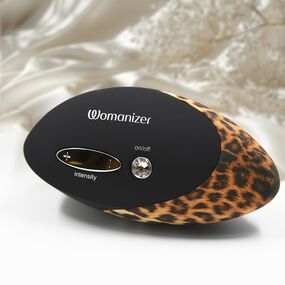 Бесконтактный клиторальный стимулятор Womanizer W500, леопардовый, Цвет: Чёрный 