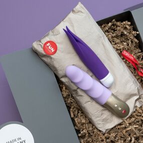 Набор пульсатор + вибратор Clit Kit Petite Purple 