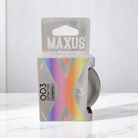 Презервативы Экстремально тонкие Maxus 003, 3 шт 