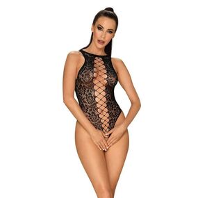 Боди-сетка "B129", S/M/L, Размер: S/M/L, Цвет: Чёрный 