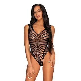 Боди-сетка "B132", S/M/L, Размер: S/M/L, Цвет: Чёрный 