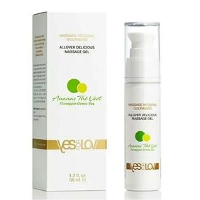 Массажный гель 3 в 1 «Ананас и зеленый чай», 50 мл 