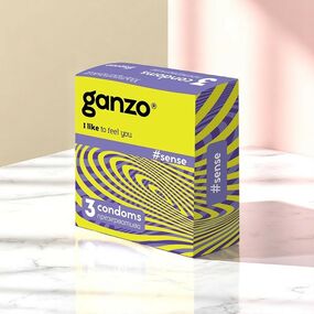 УЦЕНКА Презервативы ультратонкие Ganzo Sense, 3 шт 