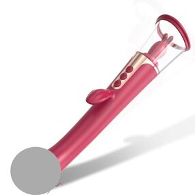 Вибромассажёр с вакуумной стимуляцией Esther 