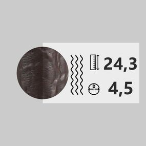 Вибратор с ротацией и пультом управления Nature Cock 10" Black 