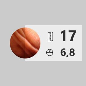 Фаллоимитатор Гигант Platinum Silicone Cock 10", Цвет: Коричневый 