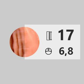 Фаллоимитатор двухслойный Гигант Platinum Silicone Cock 10", Цвет: Телесный 