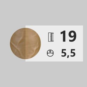 Фаллоимитатор dual-layered handle cock 12" 