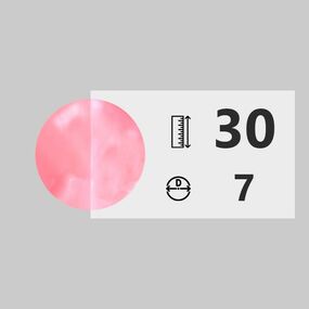 Фаллоимитатор-гигант Duke Pink, Цвет: Розовый 