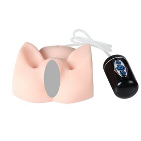 Мастурбатор вагина-анус с вибрацией и вакуумом 